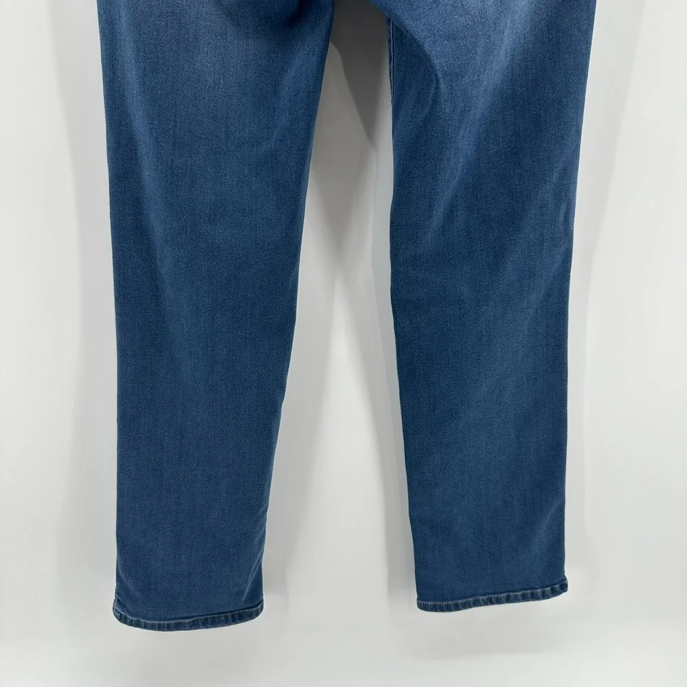 1822 Denim Jeans Womens 8/29 Blue Better Butter Slim Straight Mid-Rise Whisker